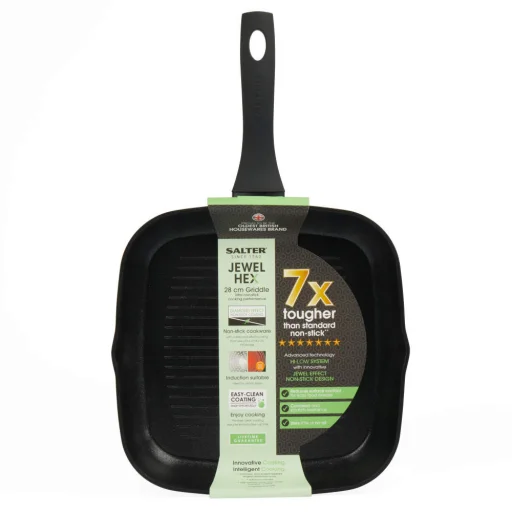 Salter BW116231SA Jewel Hex 28 cm grilovacia panvica - 1