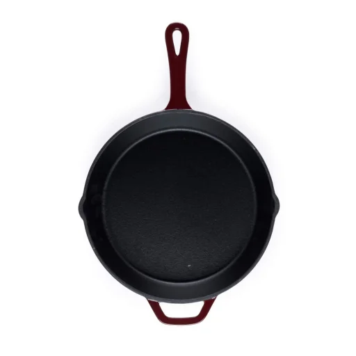 Salter BW13773R öntöttvas serpenyő 26 cm, piros - 2