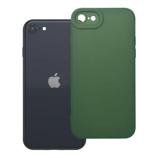 iPhone 7 / 8 / SE 2020 / SE 2022 Matt 2.0 sötétzöld tok - 7