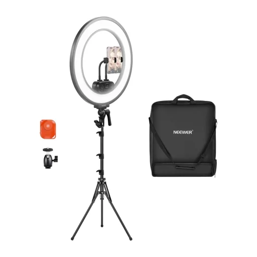 NEEWER RL45B 45W 18" Tenká sada LED kruhového svetla - 1
