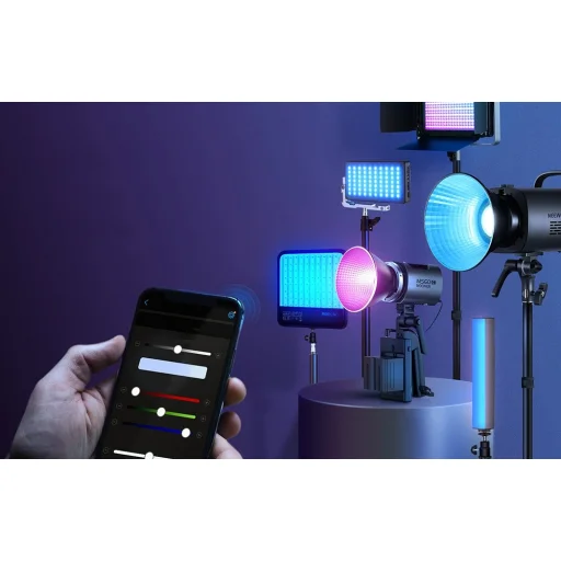 Neewer MS60C RGB LED svetlo - 6