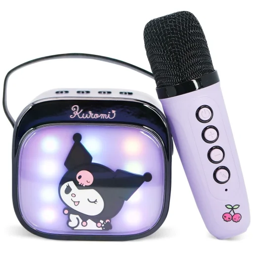 OTL Kuromi LED svietiaci bezdrôtový karaoke set - 5