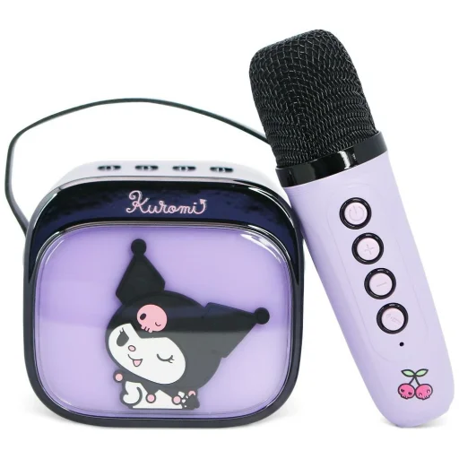 OTL Kuromi LED svietiaci bezdrôtový karaoke set - 10