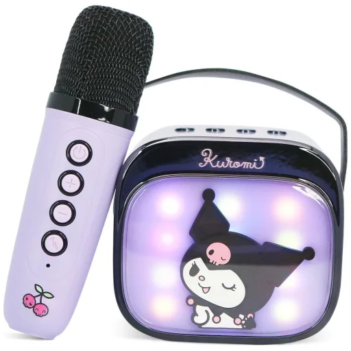 OTL Kuromi LED svietiaci bezdrôtový karaoke set - 1