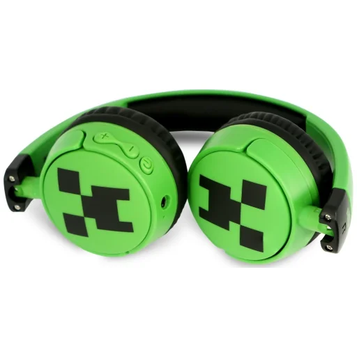 OTL Minecraft Creeper bezdrôtové detské slúchadlá na uši - 6