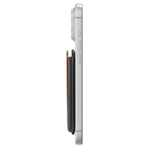 Spigen Valentinus Wallet MagFit+ (AFA11336) Čierna - pre 5 kariet, ľahký prístup, minimalistické vyhotovenie, PU koža - 7