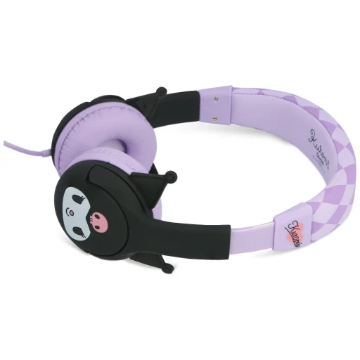 Detské on-ear slúchadlá OTL Kuromi s gumenými ušami - 8