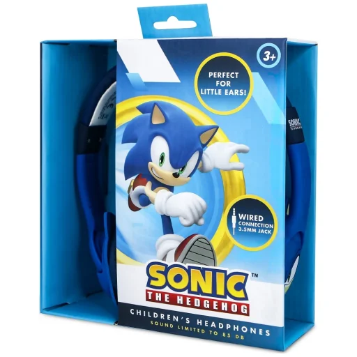Detské slúchadlá na uši OTL Ježko Sonic s gumenými ušami - 5