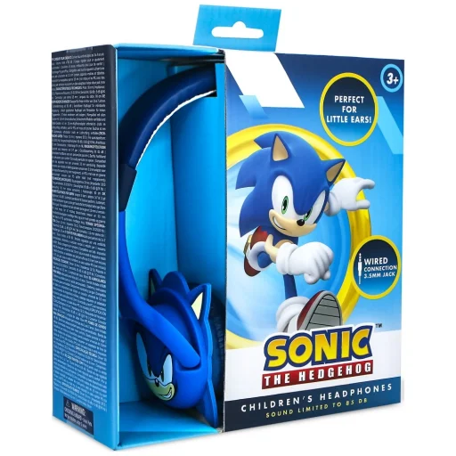 Detské slúchadlá na uši OTL Ježko Sonic s gumenými ušami - 6