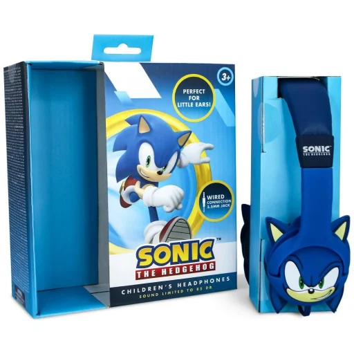 Detské slúchadlá na uši OTL Ježko Sonic s gumenými ušami - 8