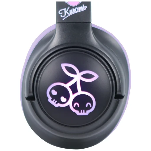 Bezdrôtové LED svietiace slúchadlá na uši OTL Kuromi - 5