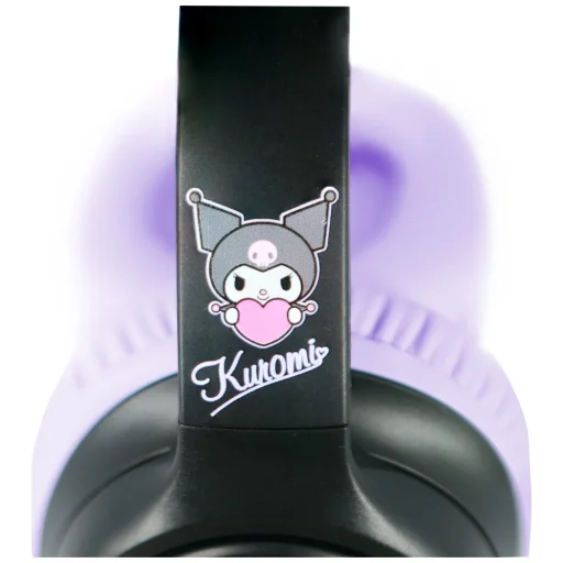 Bezdrôtové LED svietiace slúchadlá na uši OTL Kuromi - 6