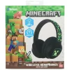 OTL Minecraft LED svietiace bezdrôtové Bluetooth slúchadlá na uši thumbnail