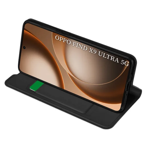 Oppo Find X9 Ultra Fekete Techsuit Magskin fliptok - 2