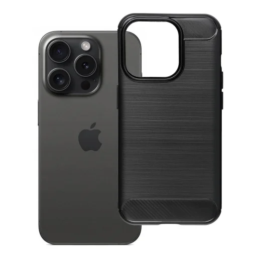 iPhone 15 Pro Carbon 2.0 čierny kryt - 1