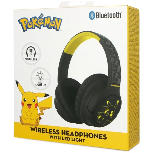 OTL Pokémon bezdrôtové LED svietiace slúchadlá na uši - 6