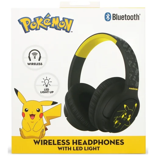OTL Pokémon bezdrôtové LED svietiace slúchadlá na uši - 5