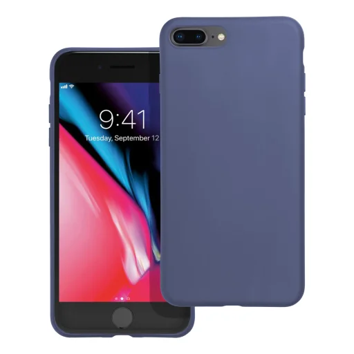 iPhone 7 Plus / 8 Plus matné modré puzdro - 1