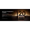 Thunderbolt Hub UGREEN U716, 17in1, Szürke thumbnail