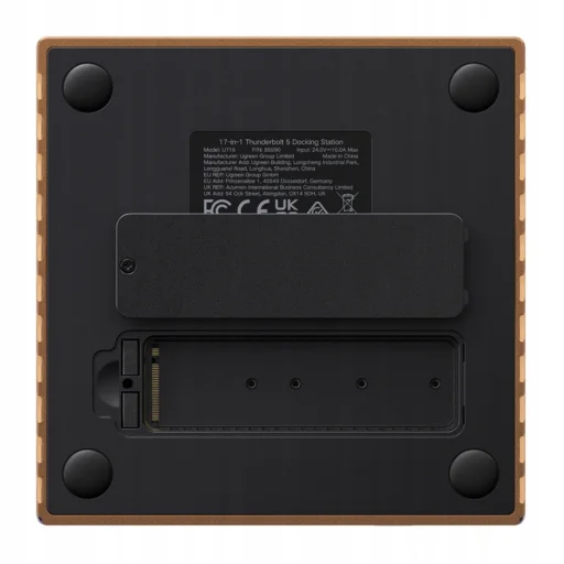 Thunderbolt hub UGREEN U716, 17v1, sivý - 6