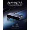 Anker Prime Hub, 3 x USB-A - 4 x USB-C - 1 x DisplayPort - 2 x HDMI - 1 x Jack 3.5mm - 1 x RJ45 - 1 x SD - 1 x microSD, Sivá A83B33A1 thumbnail