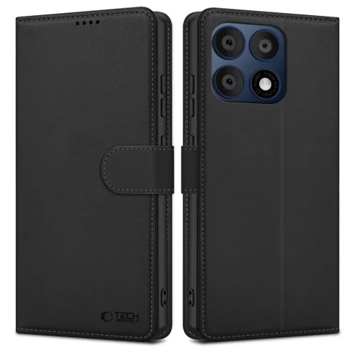 Motorola Edge 70 Pro 5G Tech-Protect Wallet čierne puzdro - 1