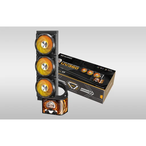 DarkFlash UV360 CPU-hűtő (fekete) - 10