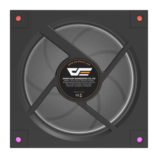 DarkFlash DM20 LINE számítógép hűtő ventilátor fekete - 6