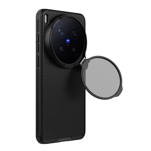 Vivo X300 Ultra čierne magnetické puzdro Nillkin CamShield Prop - 2