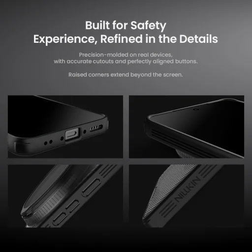 Vivo X300 Ultra fekete Nillkin CamShield Prop Mágneses tok - 7