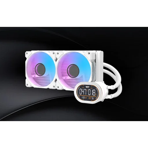 Darkflash DH240D v2 CPU folyadékhűtő (fehér) - 6