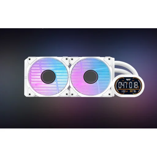 Darkflash DH240D v2 CPU folyadékhűtő (fehér) - 9
