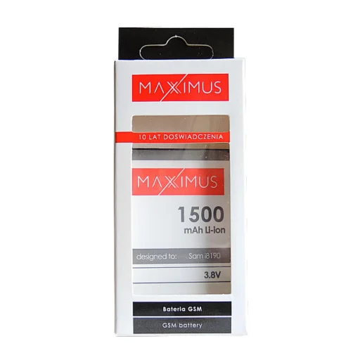 Samsung i8190 S7560 Maxximus Li-Ion batéria 1500 mAh - 4