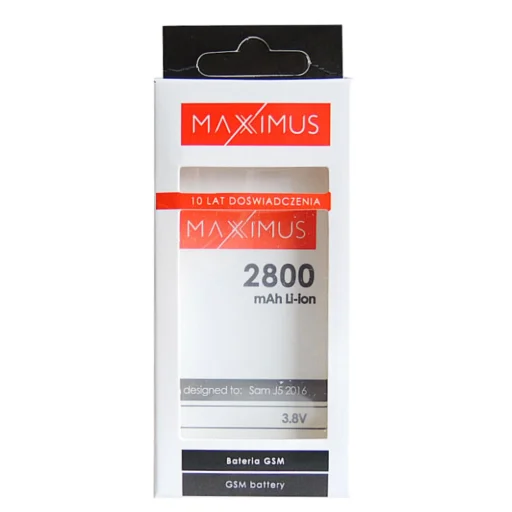 Samsung Galaxy J5 (2016) Maxximus akkumulátor 2800 mAh - 4