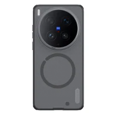 Vivo X300 Ultra priehľadný čierny Nillkin Super Frosted PRO magnetický zadný kryt