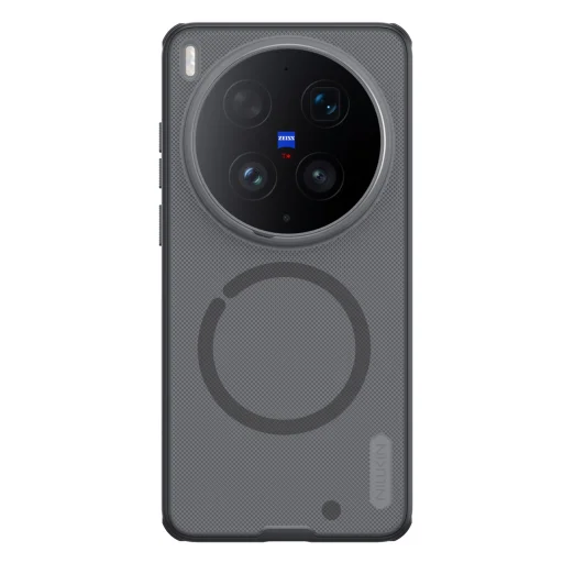 Vivo X300 Ultra priehľadný čierny Nillkin Super Frosted PRO magnetický zadný kryt - 1
