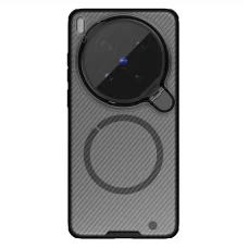 Vivo X300 Ultra priehľadné čierne magnetické puzdro Nillkin CamShield Prop