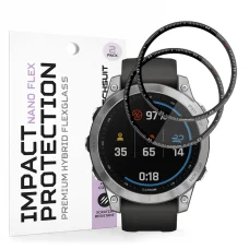 Garmin Fenix 7 / 7 Pro Čierne Techsuit - Nano Flex (balenie 2 ks) ochranné sklo