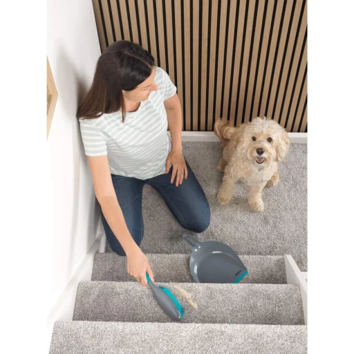 Beldray LA034191UFPEU7 Antibac Pet Plus+ súprava lopatky a metly s gumenou hlavicou - 7