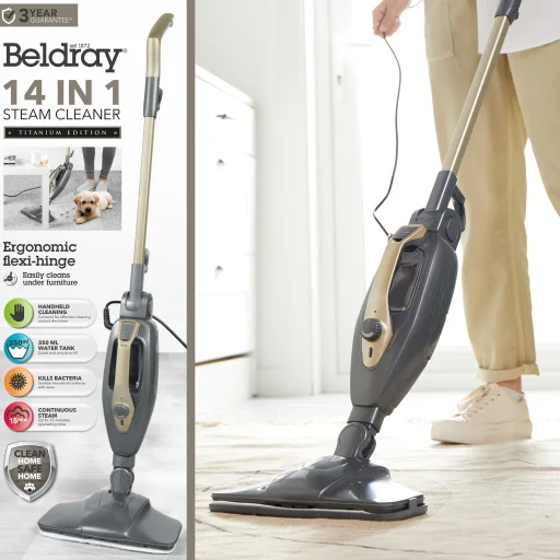 Beldray BEL01732TTVDE parný čistič 14 v 1 - 3