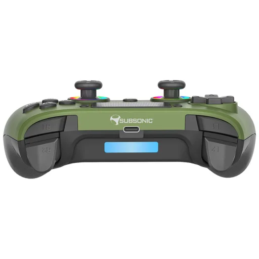 Subsonic vezeték nélküli LED kontroller zöld PS5-höz - 6