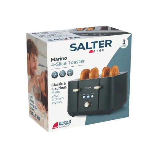 Salter EK5565BGRYFVDE Marino hriankovač na 4 plátky - 10