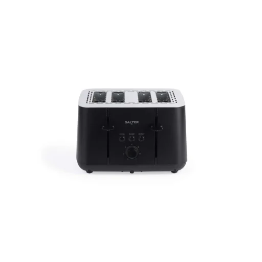 Salter EK5565MBLKFVDE Kuro 4-plátkový hriankovač - 1