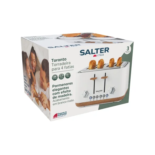 Salter EK5823WHTVDE Toronto hriankovač na 4 plátky - 10