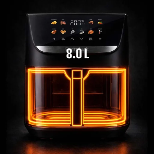 Gastroback 42585 Multi Airfryer Heat & Crisp Family 8L - 8