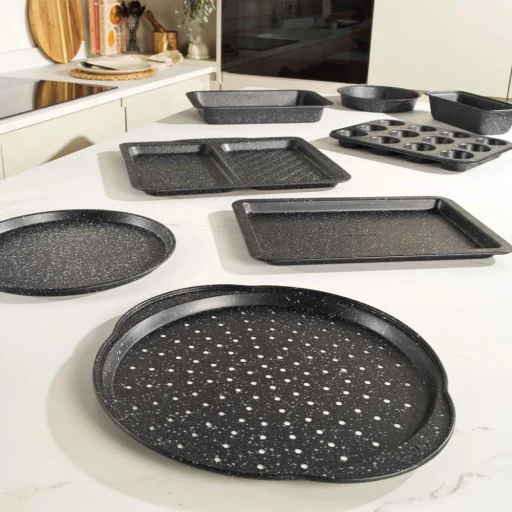 Salter BW070371EU7 Marblestone 27 cm forma na pečenie chleba, strieborná - 2