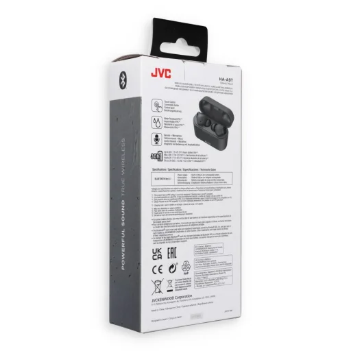 JVC HAA9TBE bezdrôtové slúchadlá čierne - 5