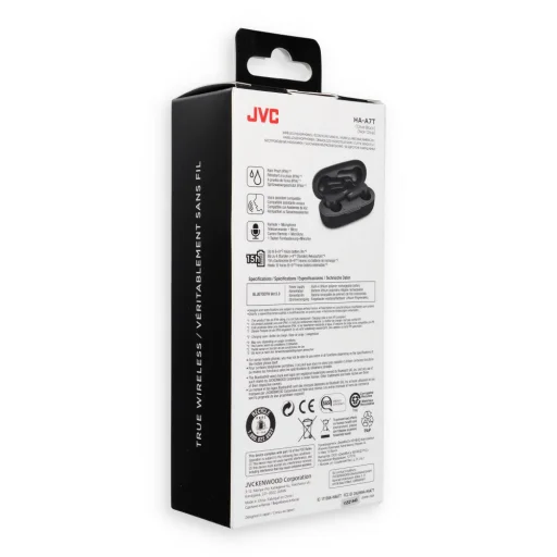 JVC HAA7BTU bezdrôtové slúchadlá, čierne - 4