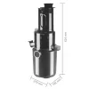 HOME HGSJ200 zöldség-gyümölcs lassú prés, 200 W, lassú fordulat, 800 ml-es tartály, vezetéktároló thumbnail