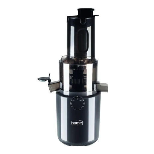 HOME HGSJ200 zöldség-gyümölcs lassú prés, 200 W, lassú fordulat, 800 ml-es tartály, vezetéktároló - 1